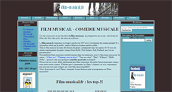 Desktop Screenshot of film-musical.fr